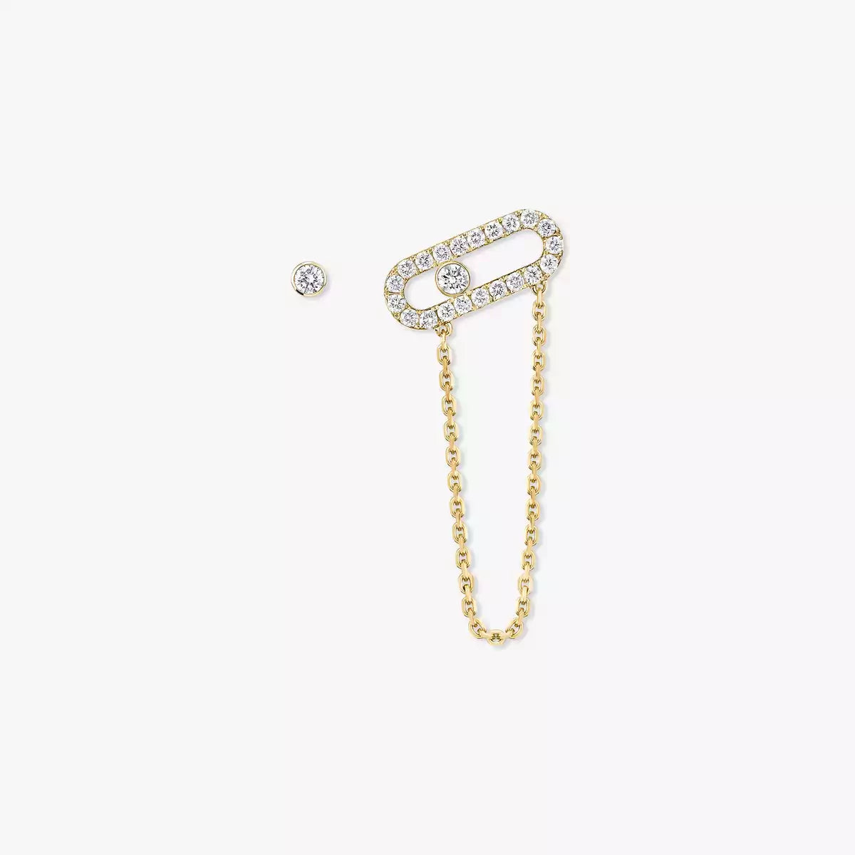 [Loco jewelrys]Move Uno Diamond Earrings
