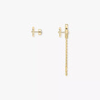 [Loco jewelrys]Move Uno Diamond Earrings