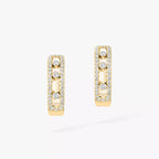 [Loco jewelrys]Diamond Pave_ Hoop Earrings Move