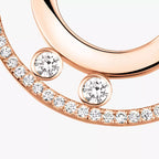 [Loco jewelrys]Move Romane Small Diamond Hoop Earrings