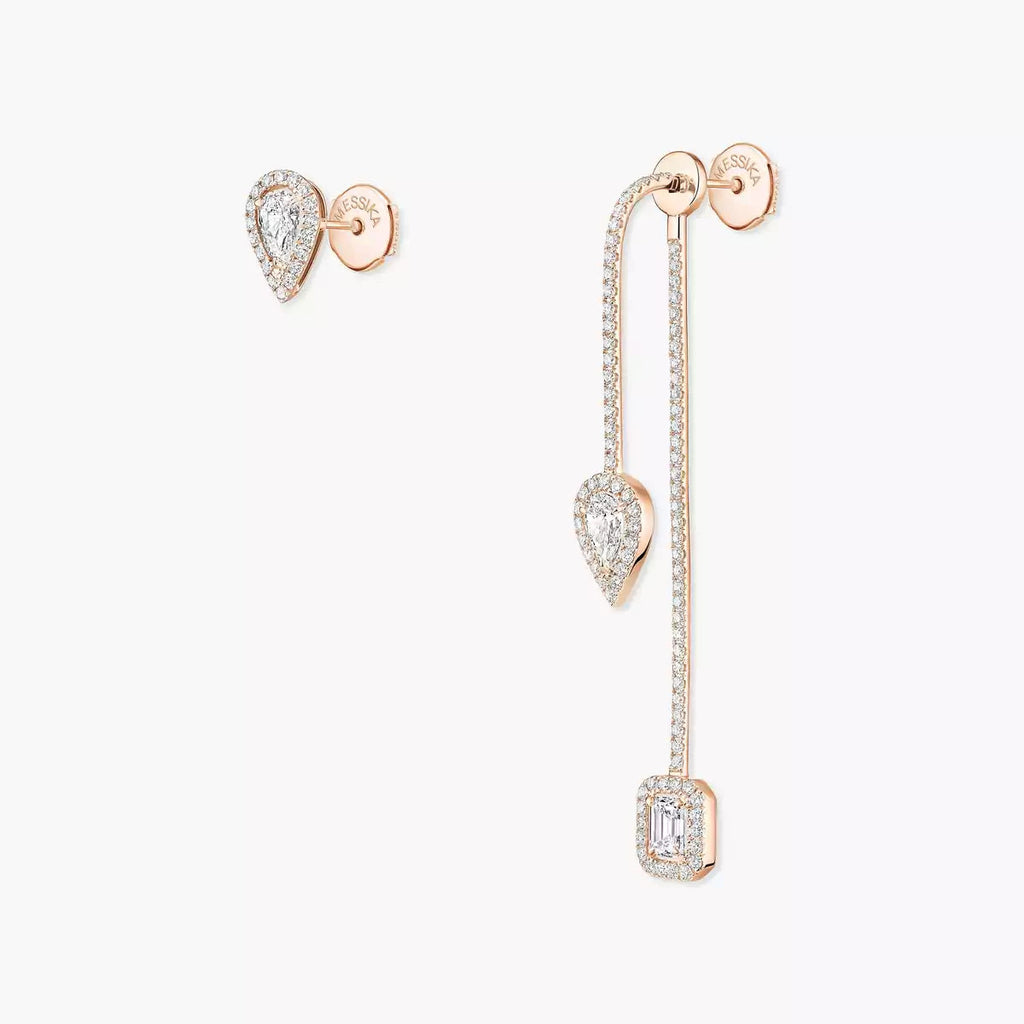[Loco jewelrys]Diamond Drop Earrings My Twin