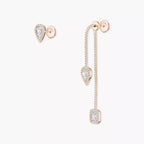 [Loco jewelrys]Diamond Drop Earrings My Twin