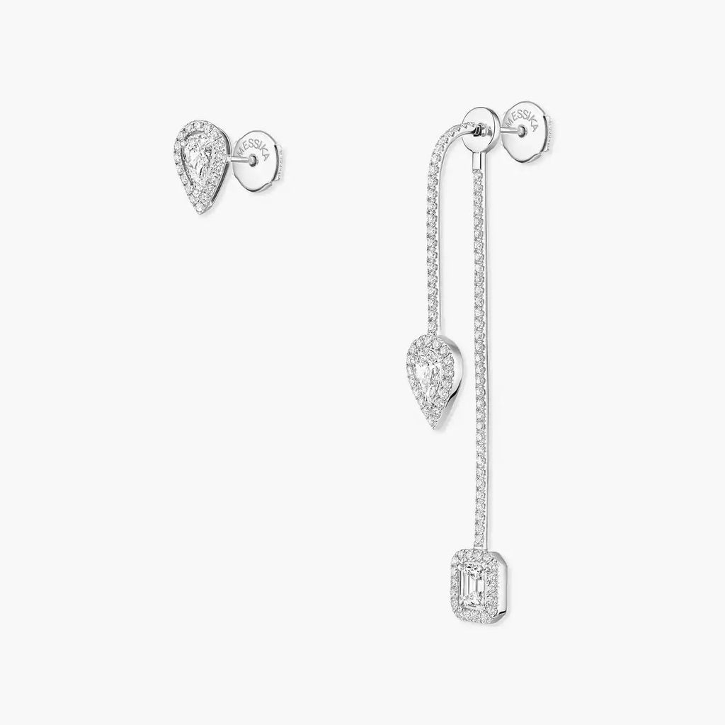 [Loco jewelrys]Diamond Drop Earrings My Twin