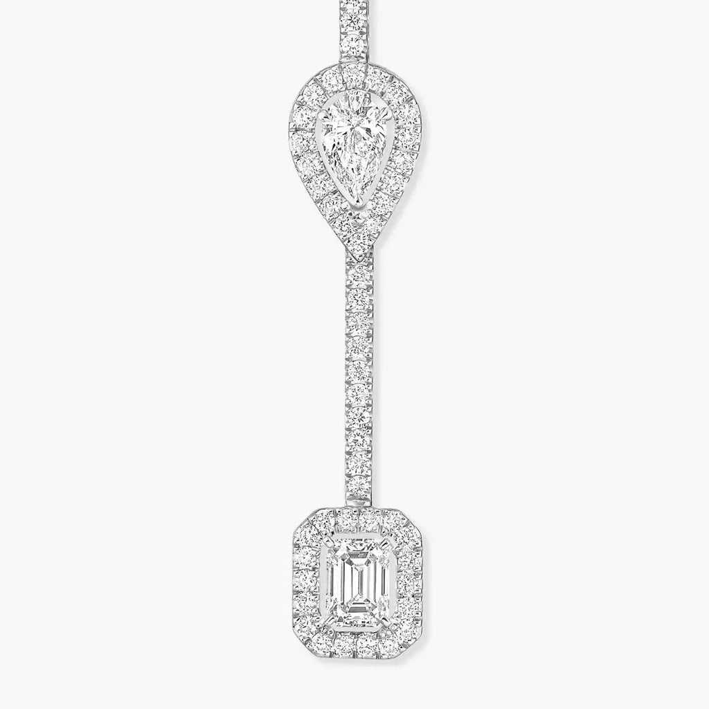 [Loco jewelrys]Diamond Drop Earrings My Twin