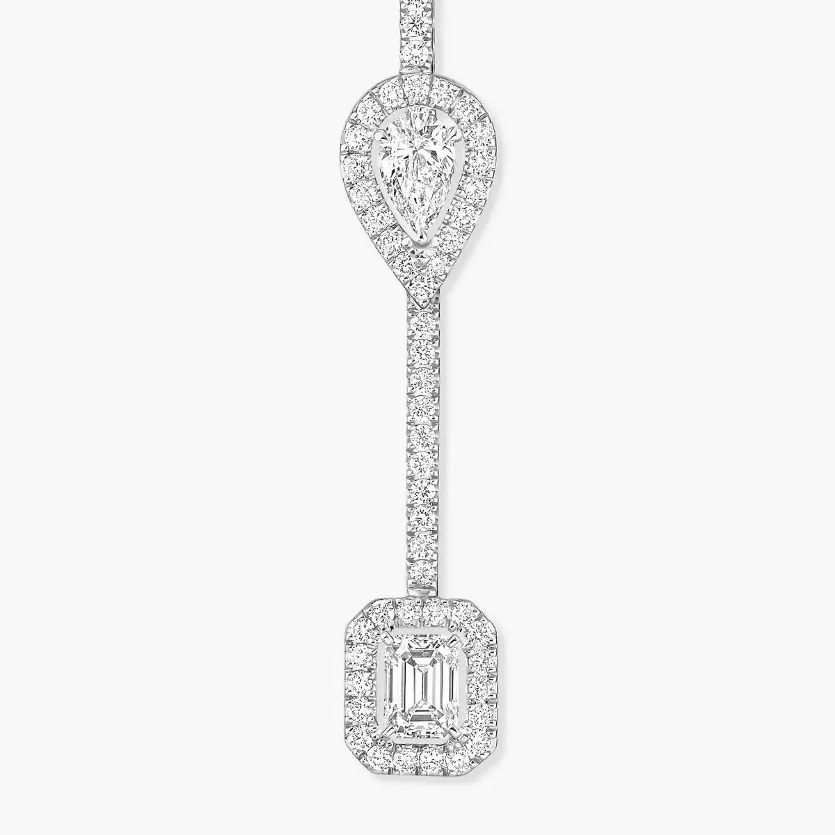 [Loco jewelrys]Diamond Drop Earrings My Twin