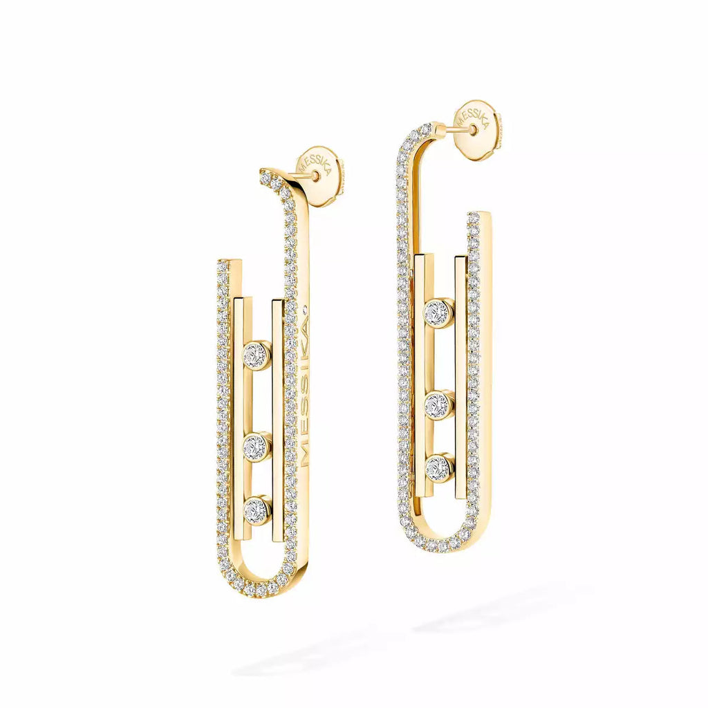 [Loco jewelrys]Diamond Pendant Earrings Move 10Th