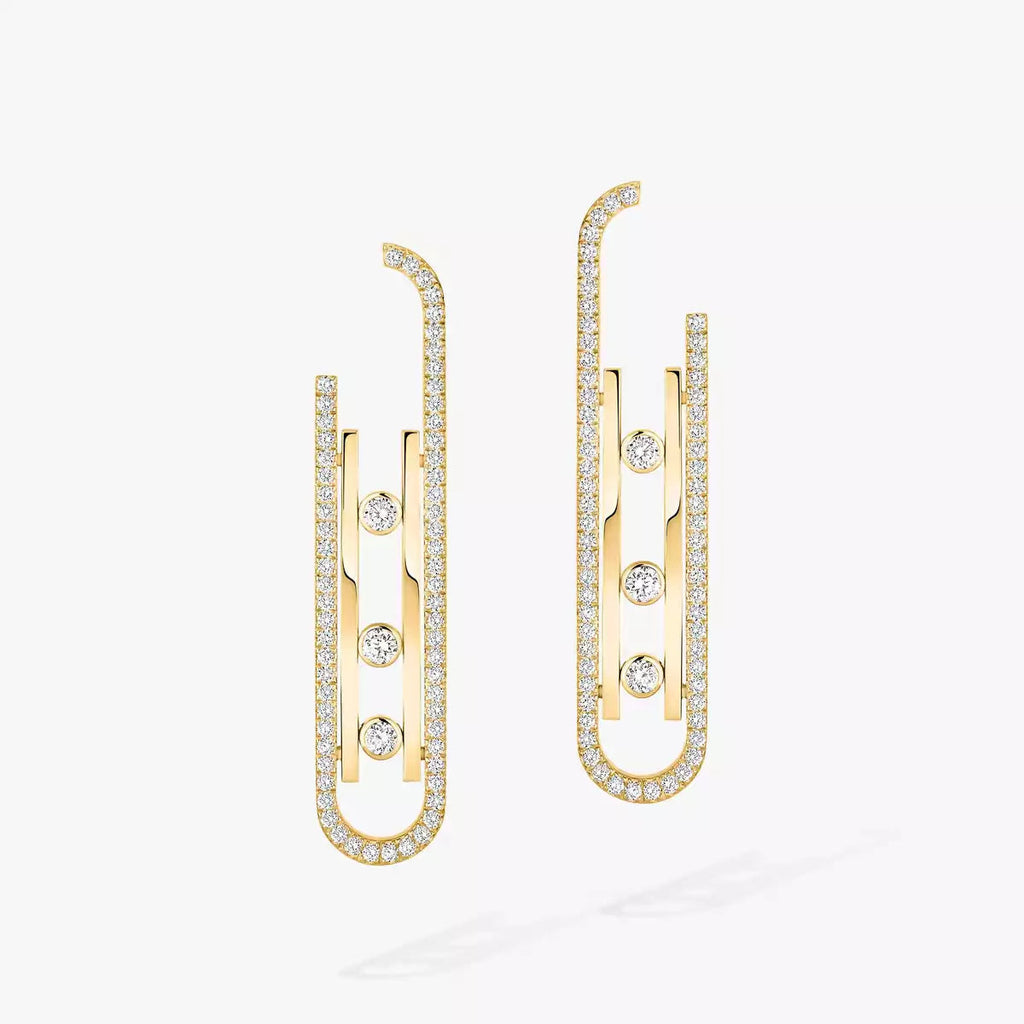 [Loco jewelrys]Diamond Pendant Earrings Move 10Th