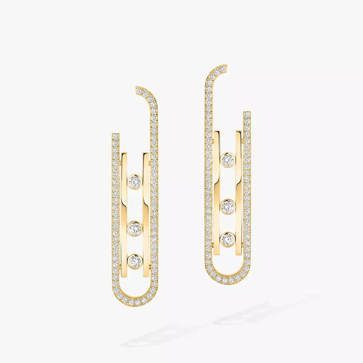 [Loco jewelrys]Diamond Pendant Earrings Move 10Th