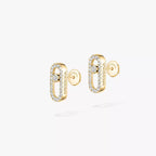 [Loco jewelrys]Move Uno Diamond Earrings