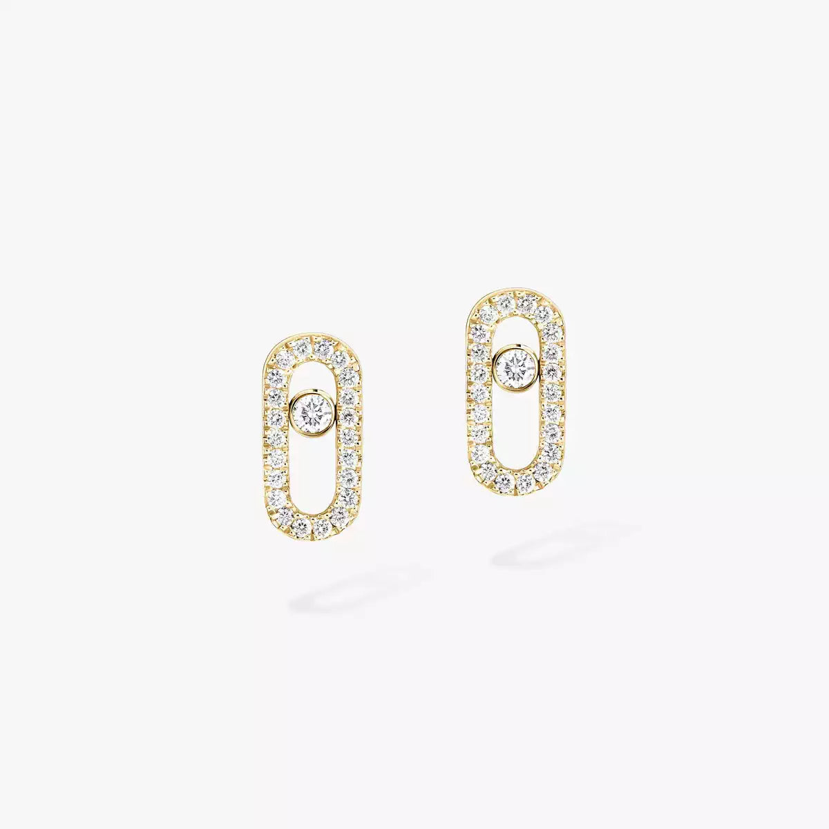 [Loco jewelrys]Move Uno Diamond Earrings