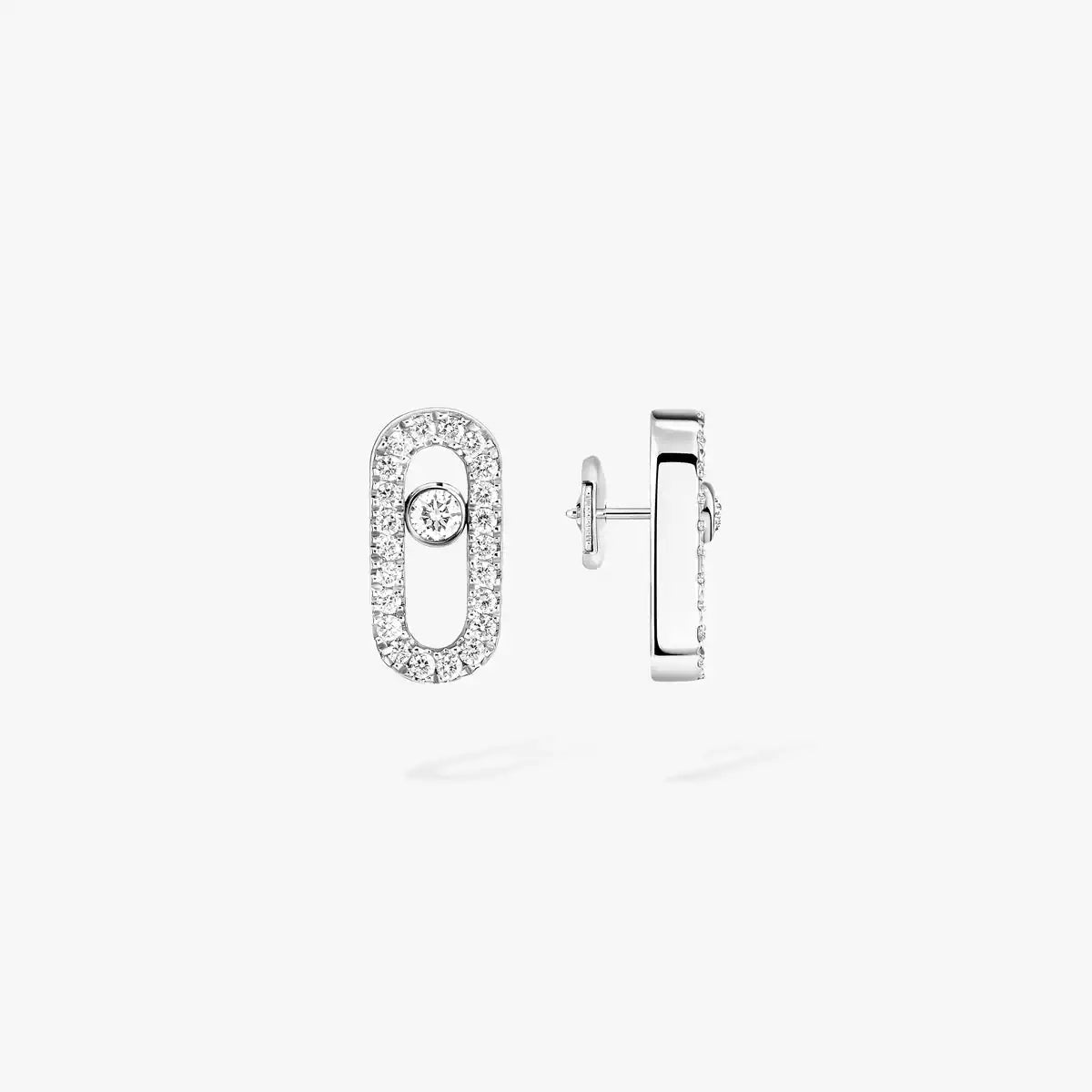 [Loco jewelrys]Move Uno Diamond Earrings