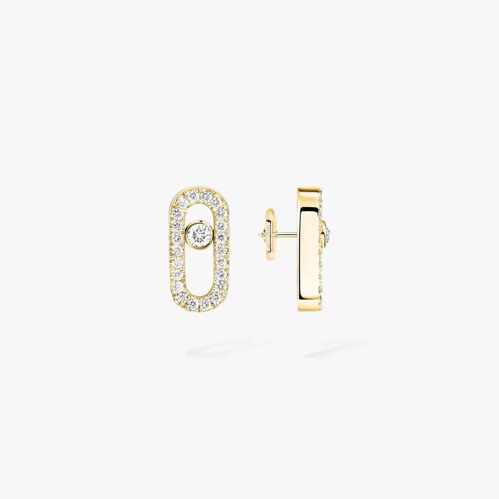 [Loco jewelrys]Move Uno Diamond Earrings