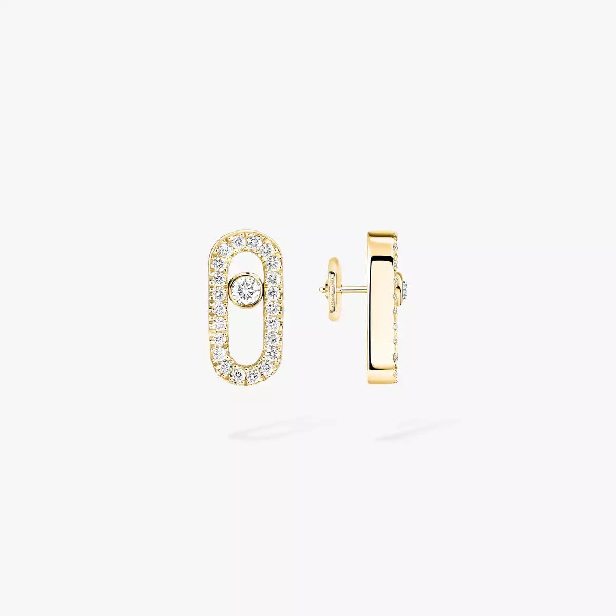 [Loco jewelrys]Move Uno Diamond Earrings
