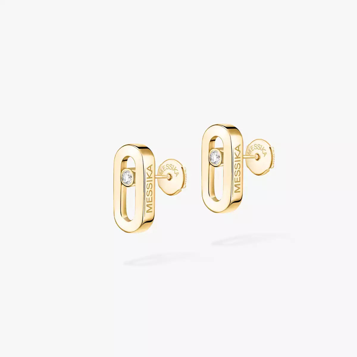 [Loco jewelrys]Move Uno Diamond Stud Earrings