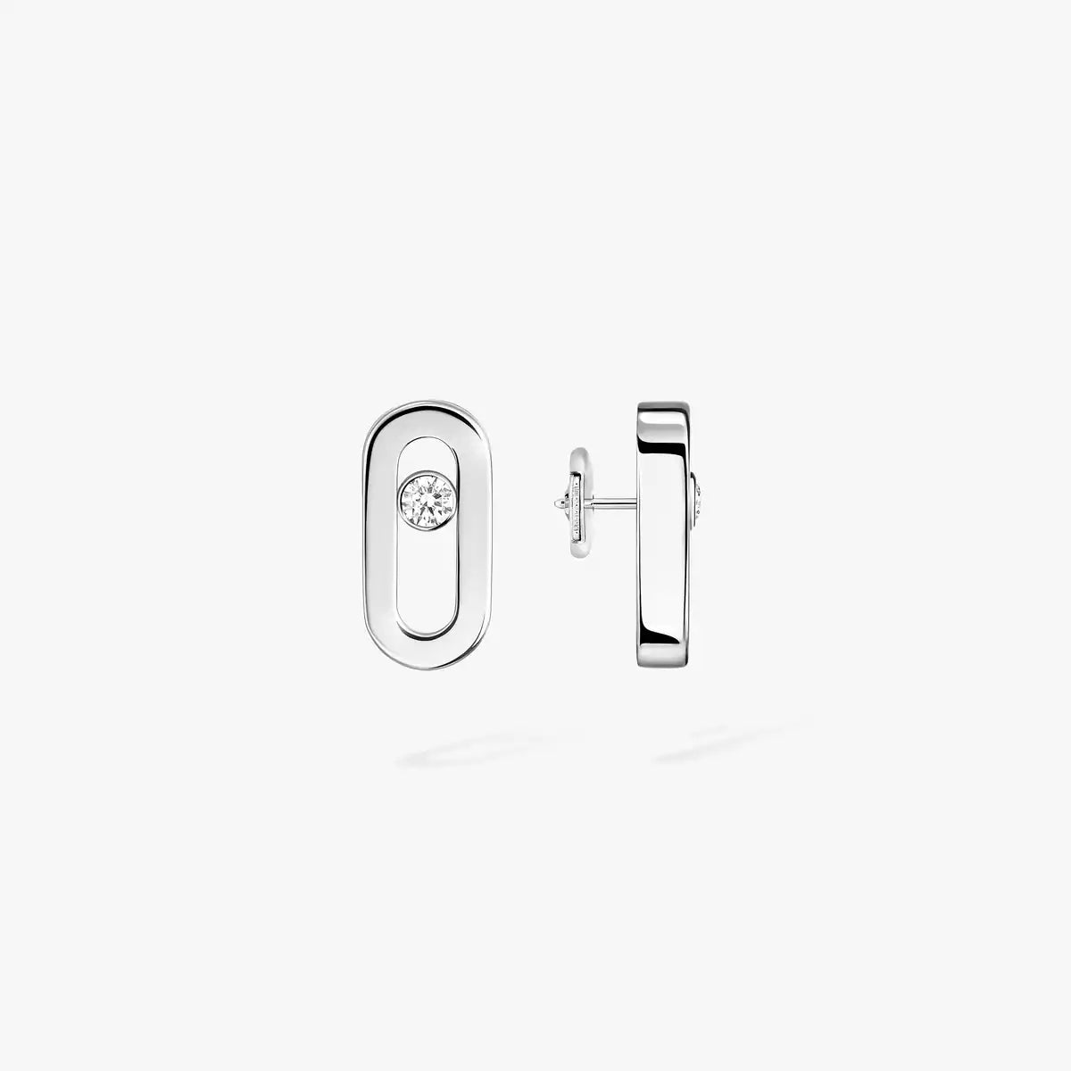[Loco jewelrys]Move Uno Diamond Stud Earrings