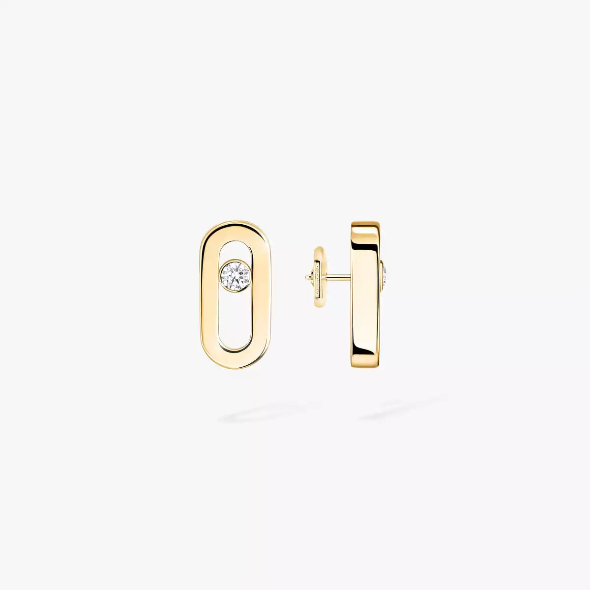 [Loco jewelrys]Move Uno Diamond Stud Earrings