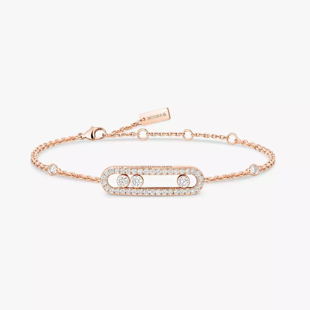 [Loco jewelrys]Pavé Baby Move Diamond Bracelet