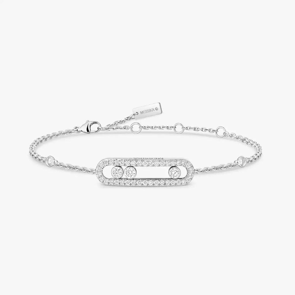 [Loco jewelrys]Pavé Baby Move Diamond Bracelet