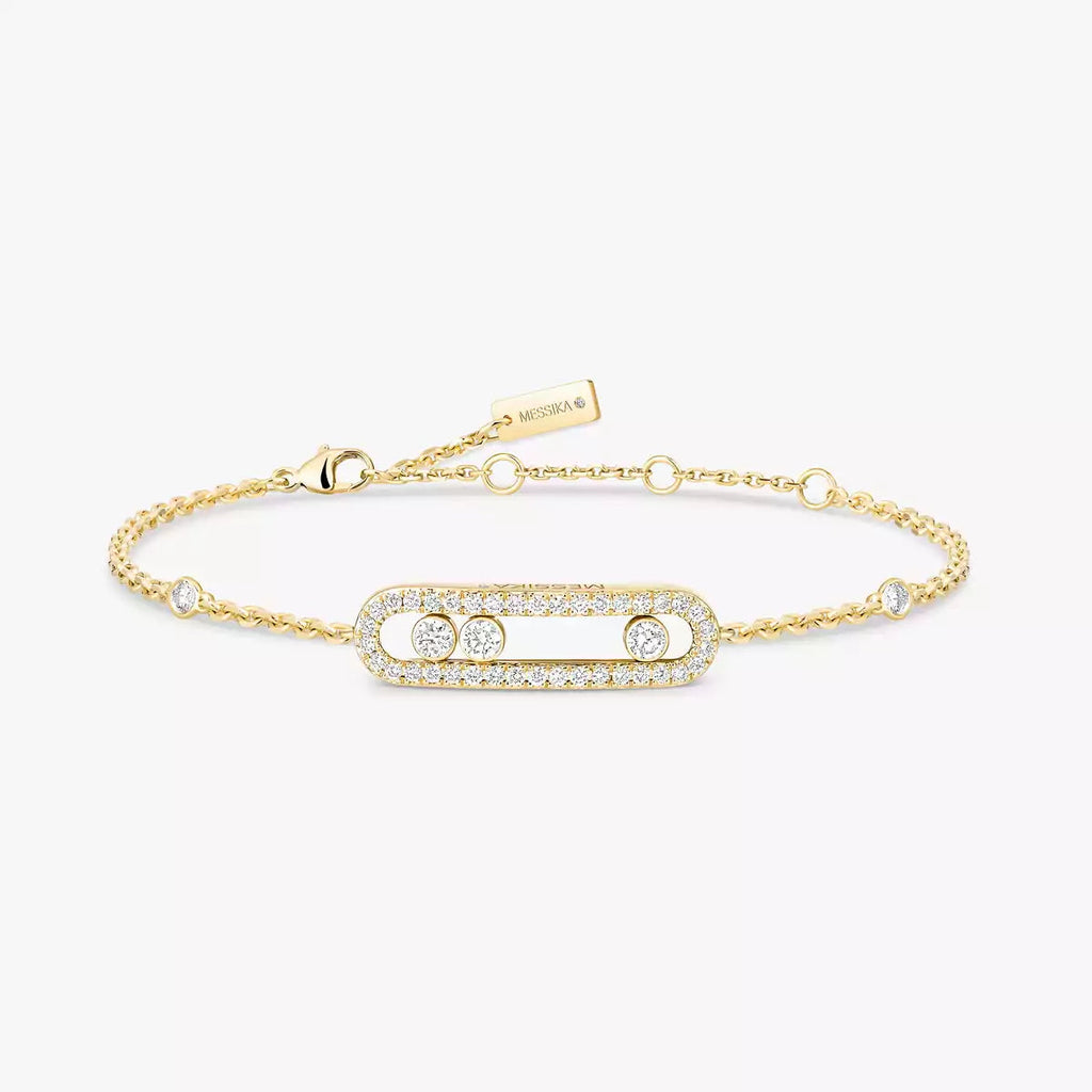 [Loco jewelrys]Pavé Baby Move Diamond Bracelet