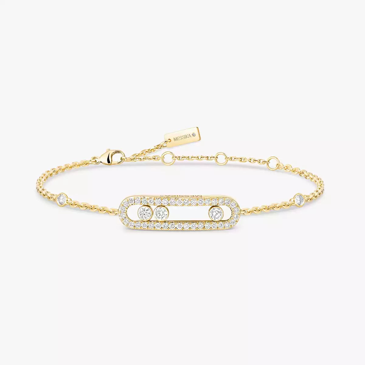 [Loco jewelrys]Pavé Baby Move Diamond Bracelet