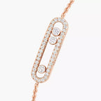 [Loco jewelrys]Pavé Baby Move Diamond Bracelet
