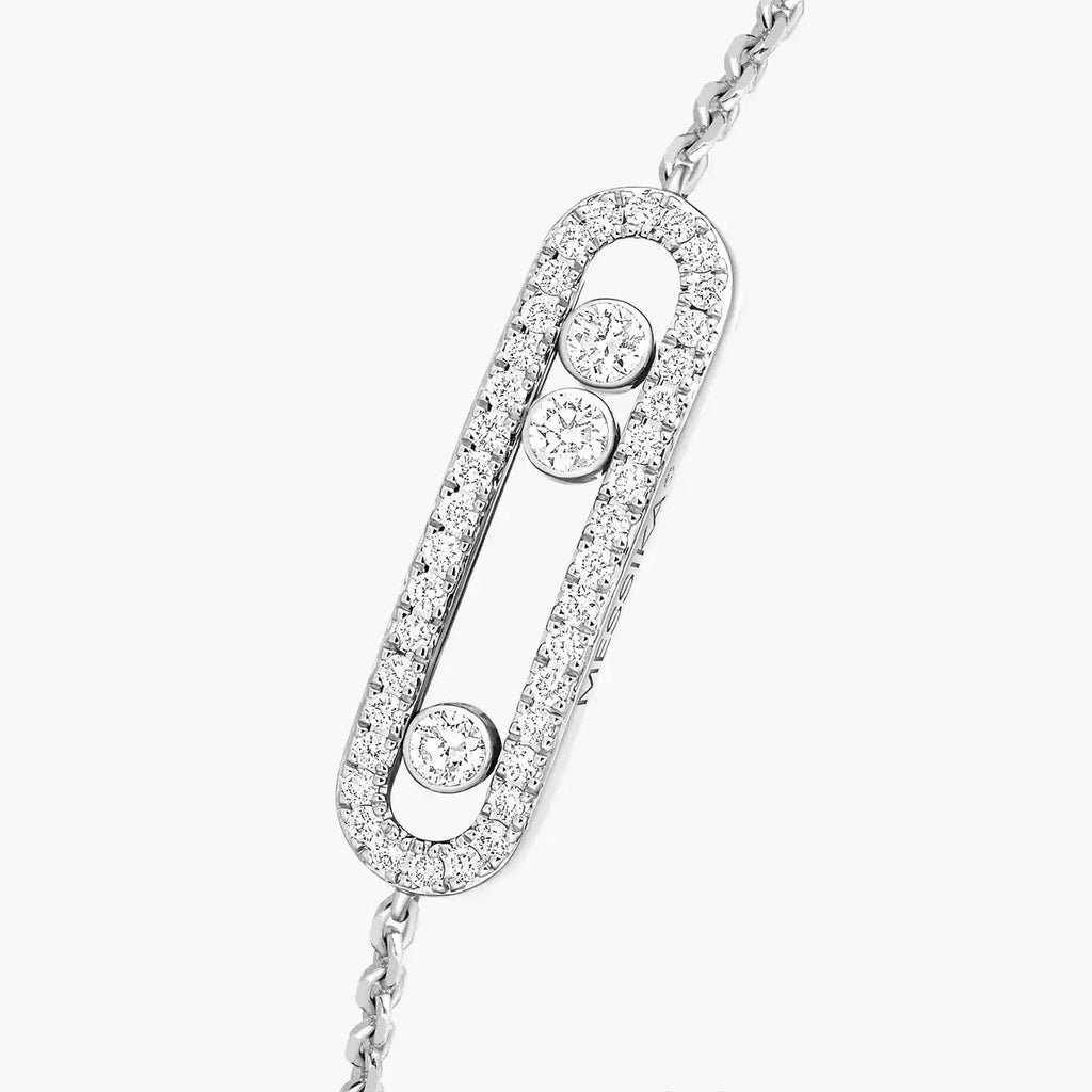 [Loco jewelrys]Pavé Baby Move Diamond Bracelet