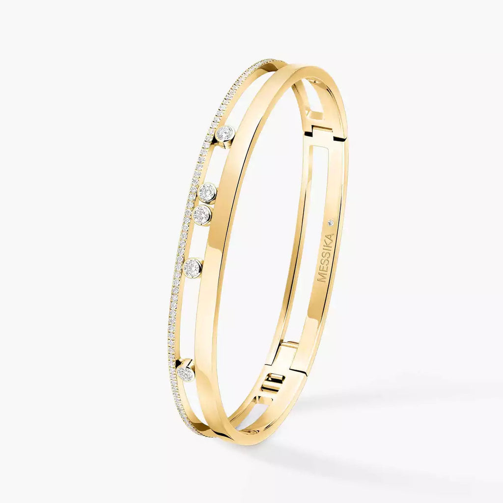 [Loco jewelrys]Move Romane Diamond Bangle Bracelet