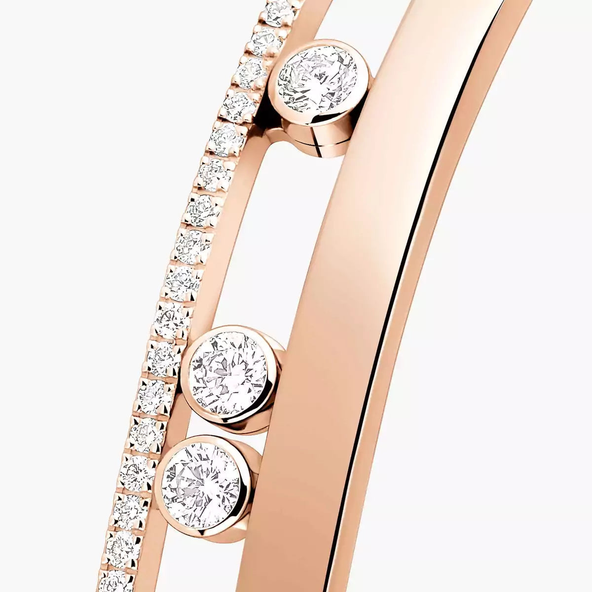 [Loco jewelrys]Move Romane Diamond Bangle Bracelet