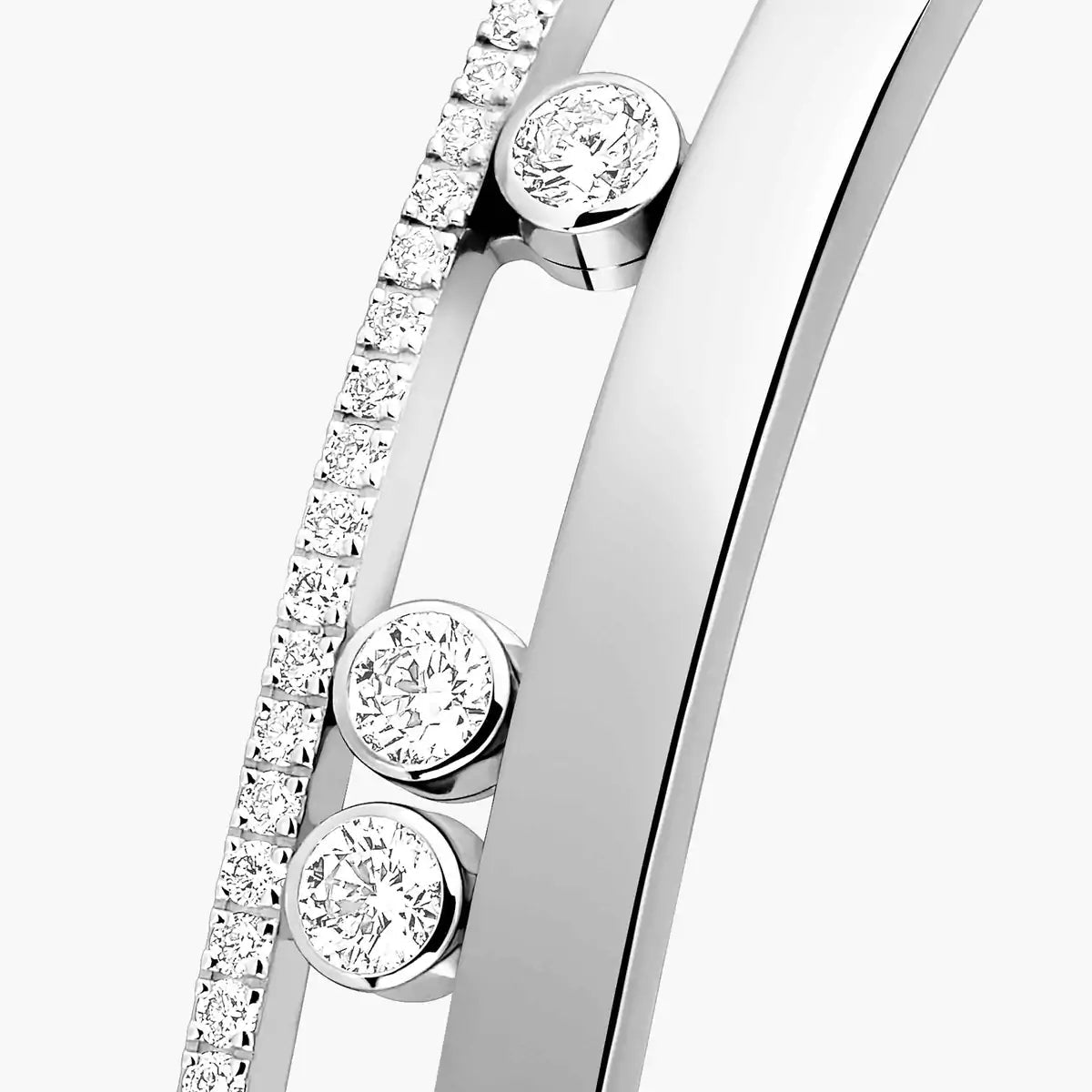 [Loco jewelrys]Move Romane Diamond Bangle Bracelet