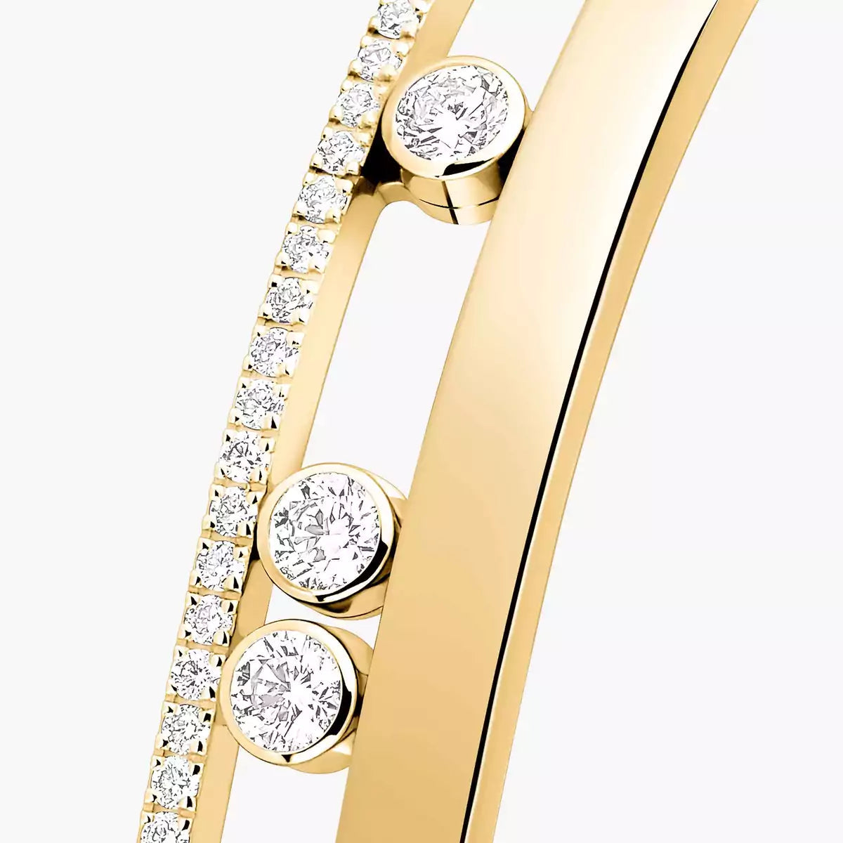 [Loco jewelrys]Move Romane Diamond Bangle Bracelet
