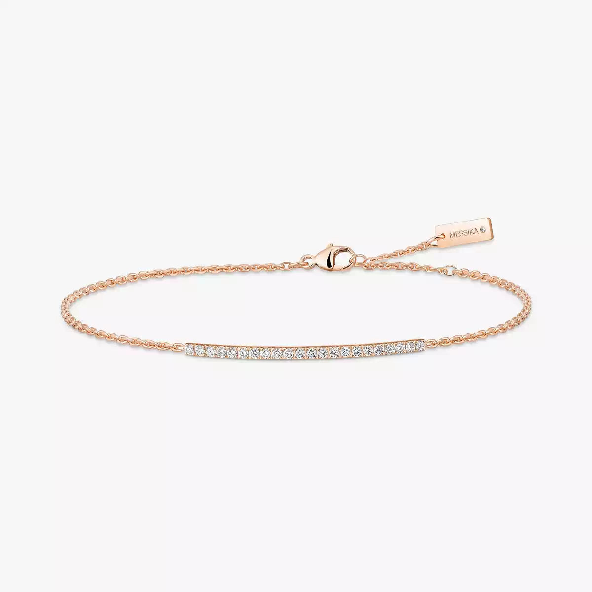 [Loco jewelrys]Diamond Thin Bangle 0.15ct My Twin Toi & Moi