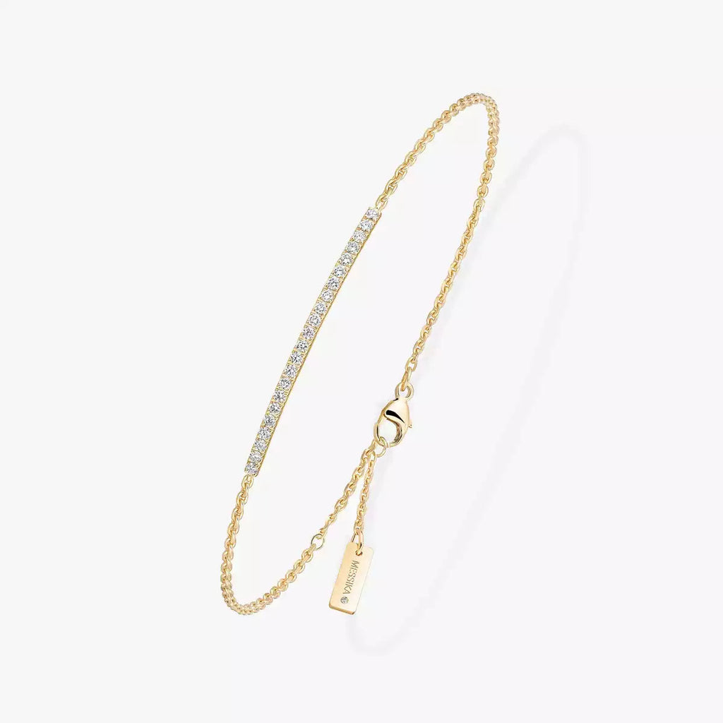 [Loco jewelrys]Diamond Thin Bangle 0.15ct My Twin Toi & Moi