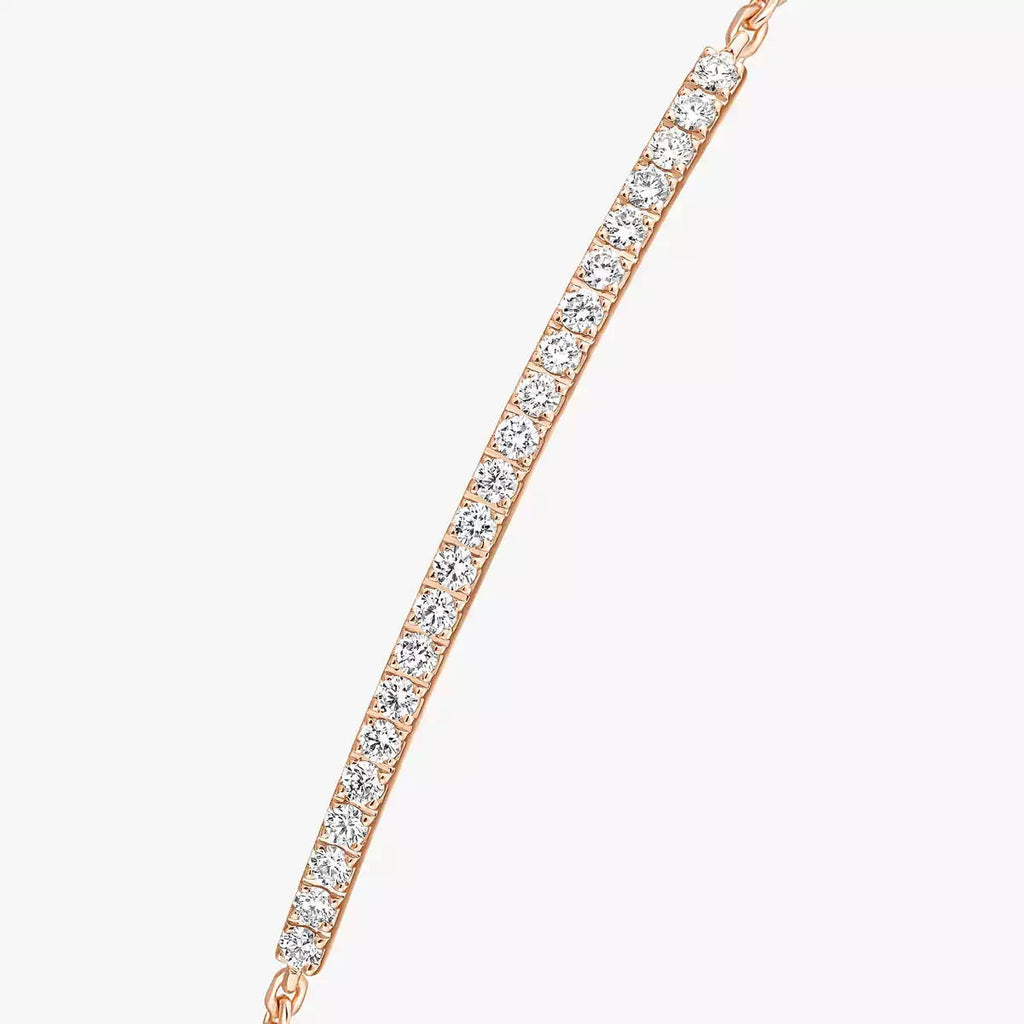 [Loco jewelrys]Diamond Thin Bangle 0.15ct My Twin Toi & Moi