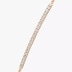 [Loco jewelrys]Diamond Thin Bangle 0.15ct My Twin Toi & Moi