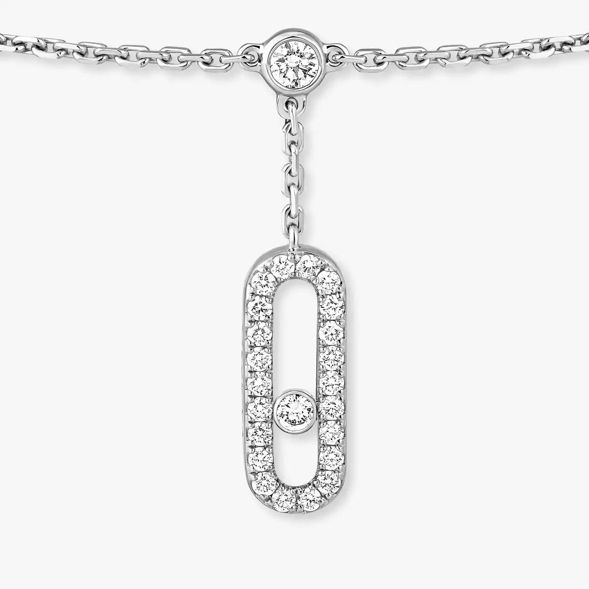 [Loco jewelrys] Move Uno pavé ankle bracelet