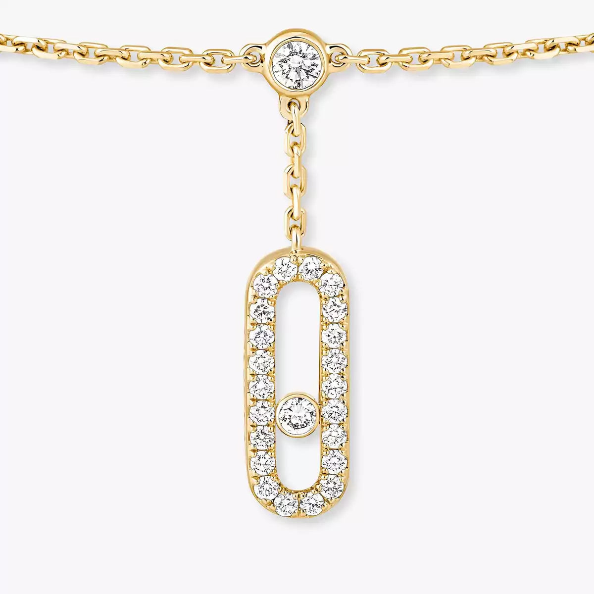 [Loco jewelrys] Move Uno pavé ankle bracelet