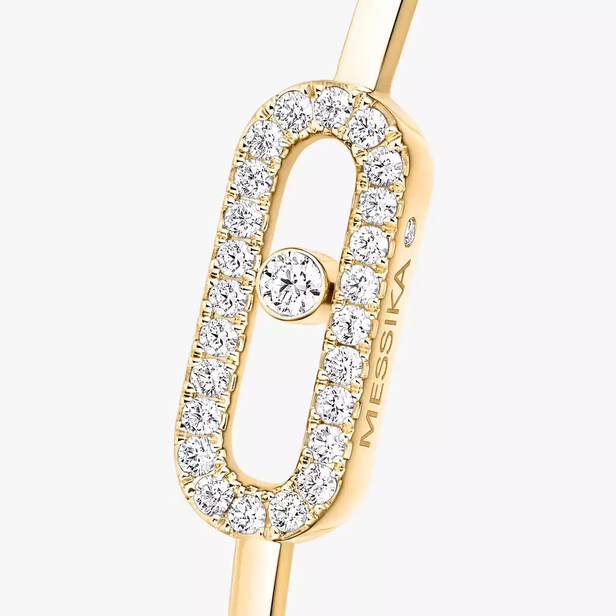 [Loco jewelrys]Move Uno pavé flex bangle medium