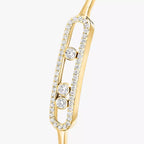 [Loco jewelrys]Move Pavé Diamond Bangle Bracelet M