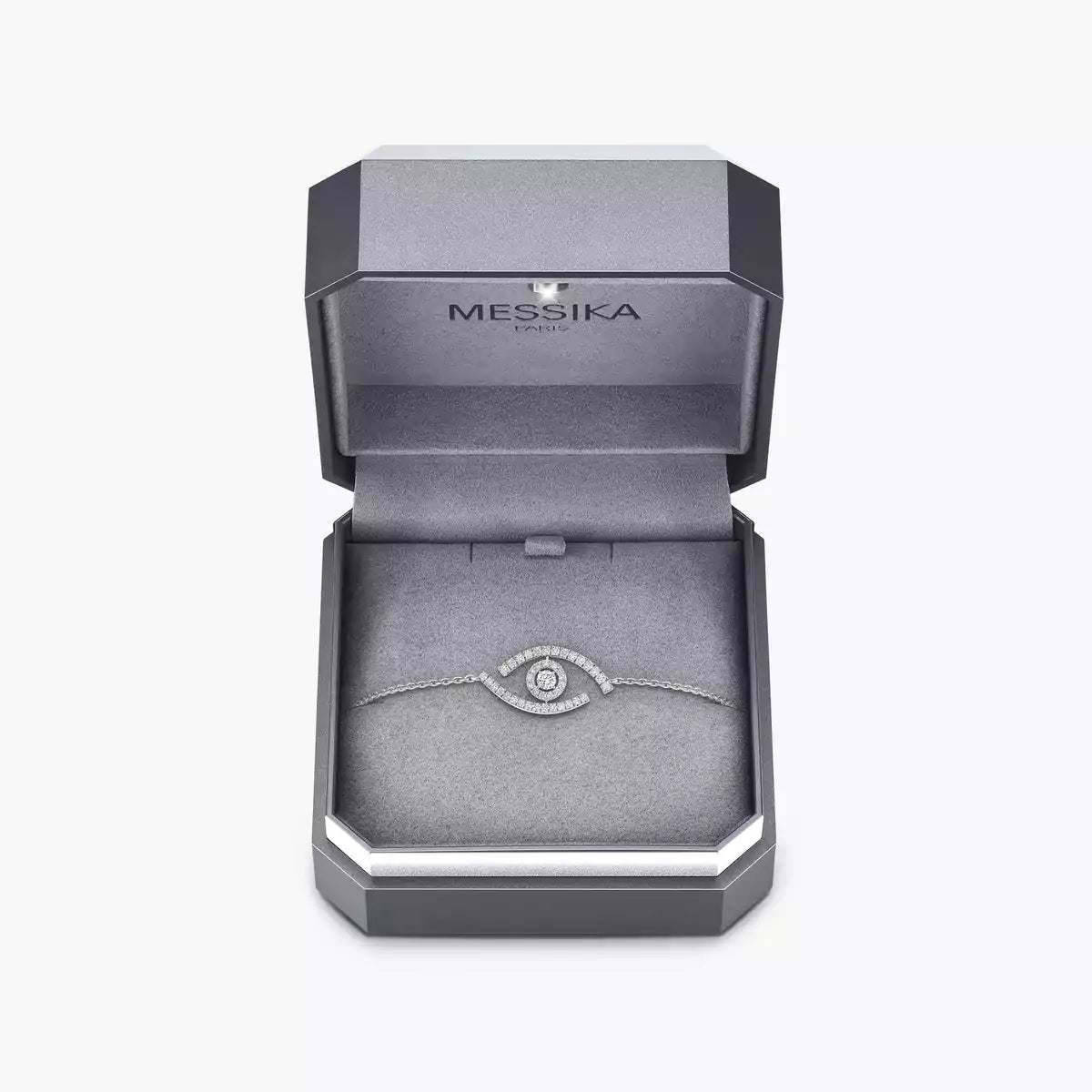 [Loco jewelrys]Lucky Eye Pave-Set Diamond Bracelet
