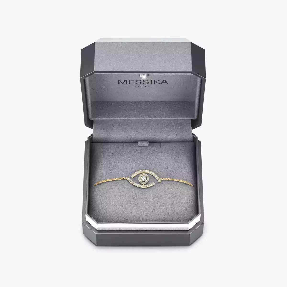 [Loco jewelrys]Lucky Eye Pave-Set Diamond Bracelet