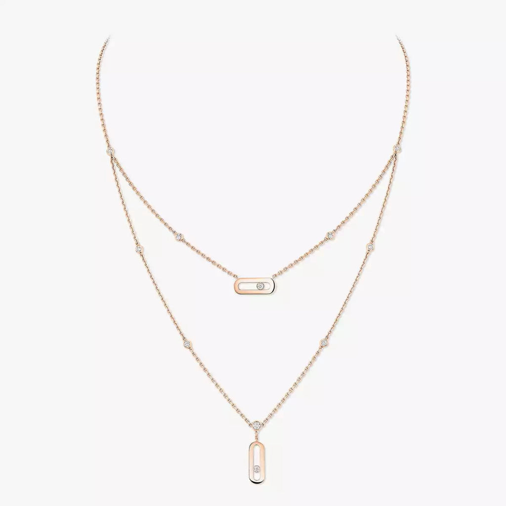 [Loco jewelrys] Move Uno Diamond Necklace