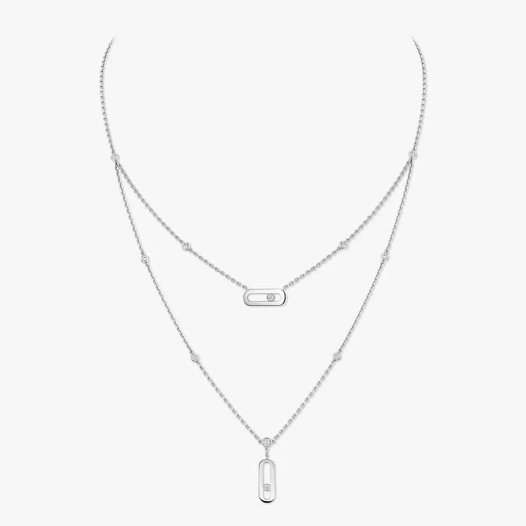 [Loco jewelrys] Move Uno Diamond Necklace