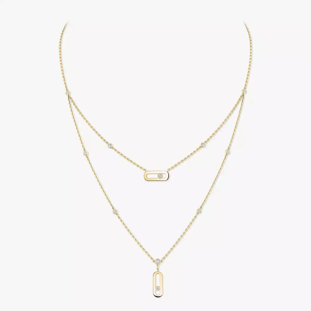 [Loco jewelrys] Move Uno Diamond Necklace