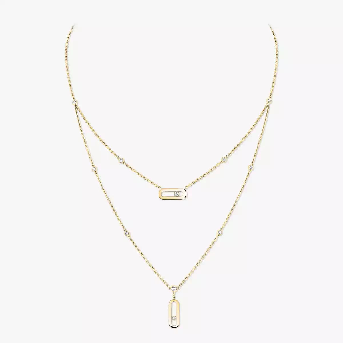 [Loco jewelrys] Move Uno Diamond Necklace