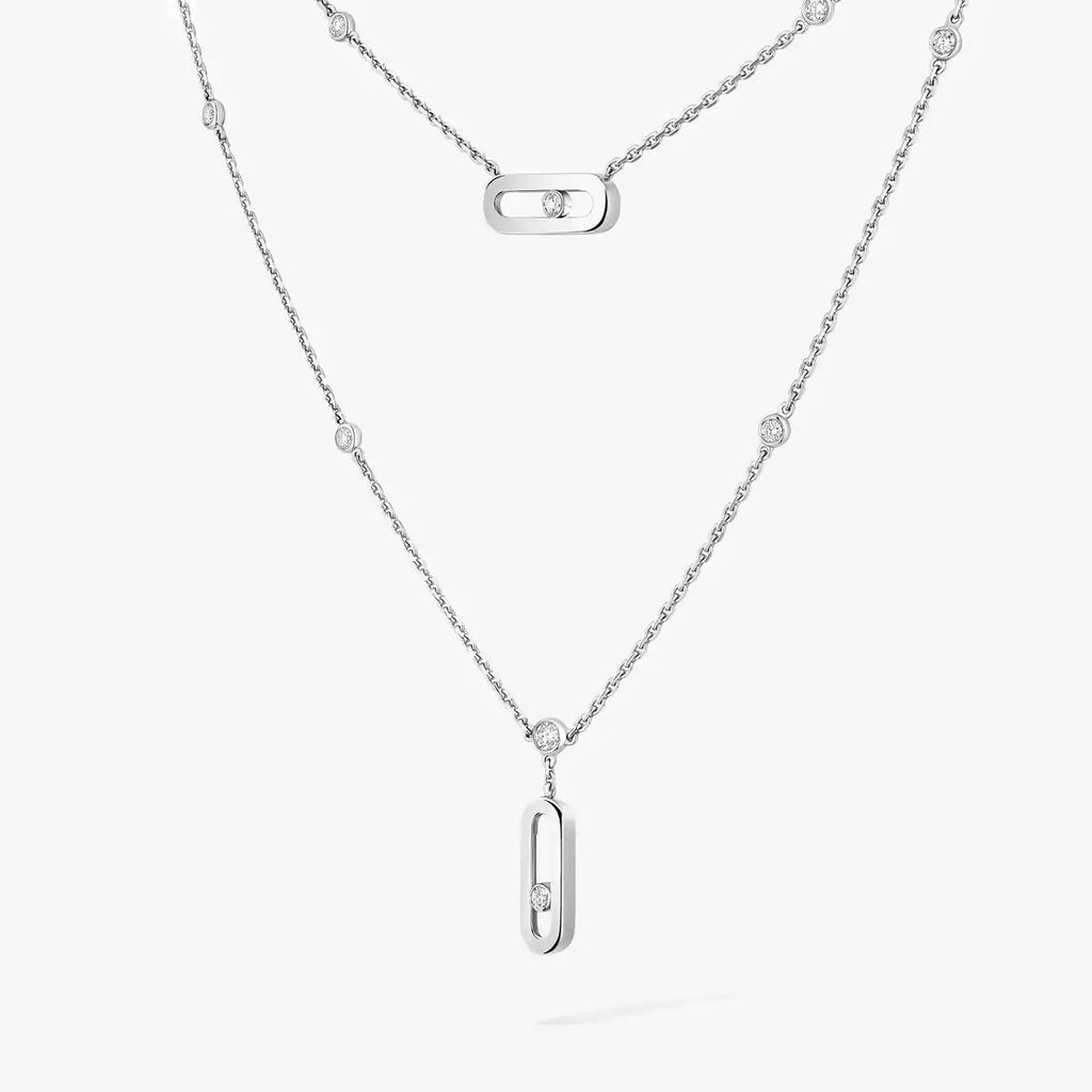 [Loco jewelrys] Move Uno Diamond Necklace