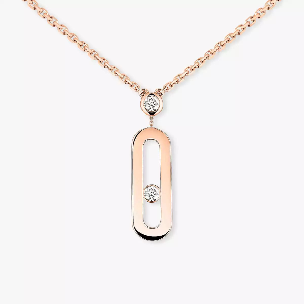 [Loco jewelrys] Move Uno Gold Diamond Long Necklace