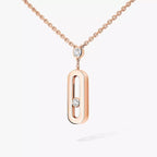 [Loco jewelrys] Move Uno Gold Diamond Long Necklace