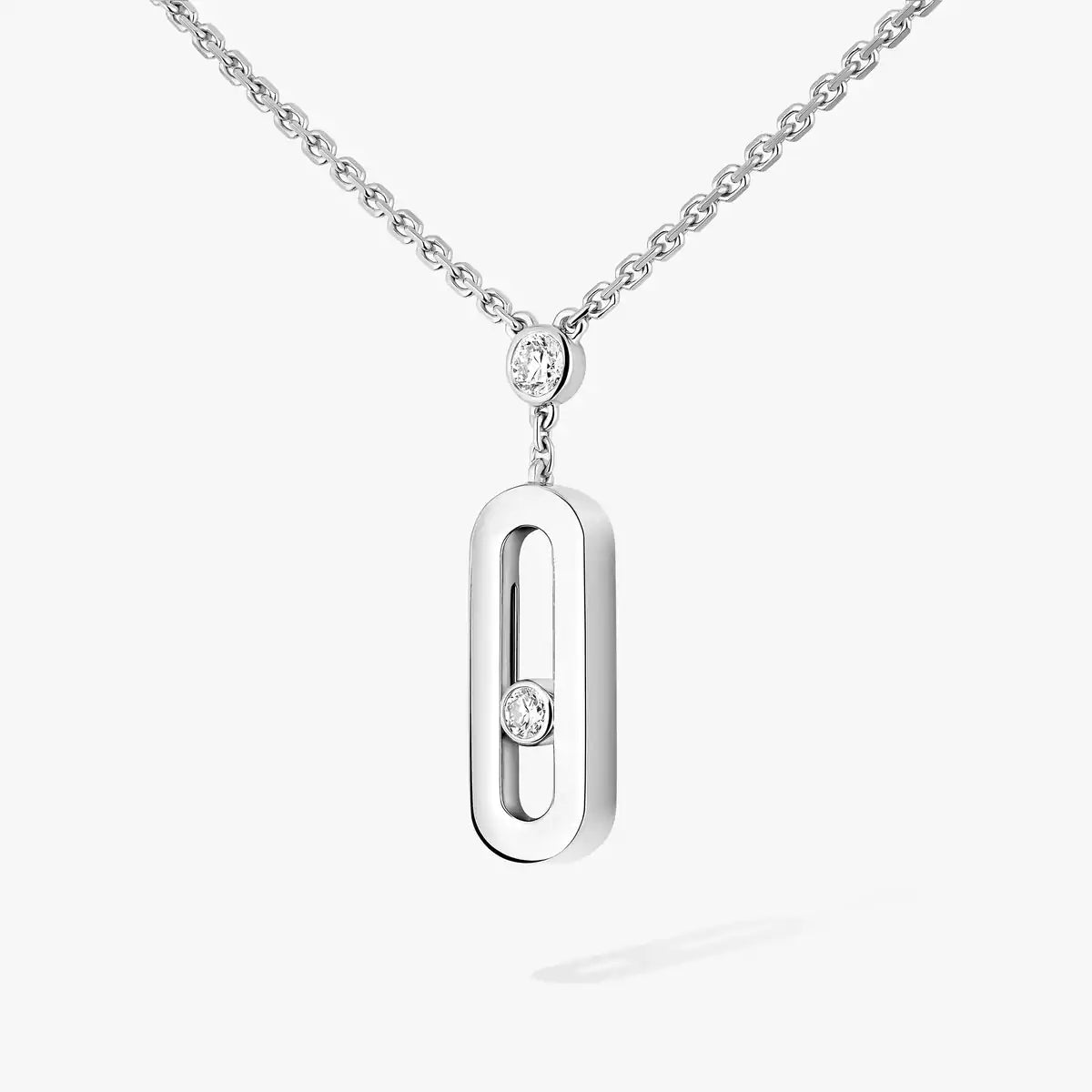 [Loco jewelrys] Move Uno Gold Diamond Long Necklace