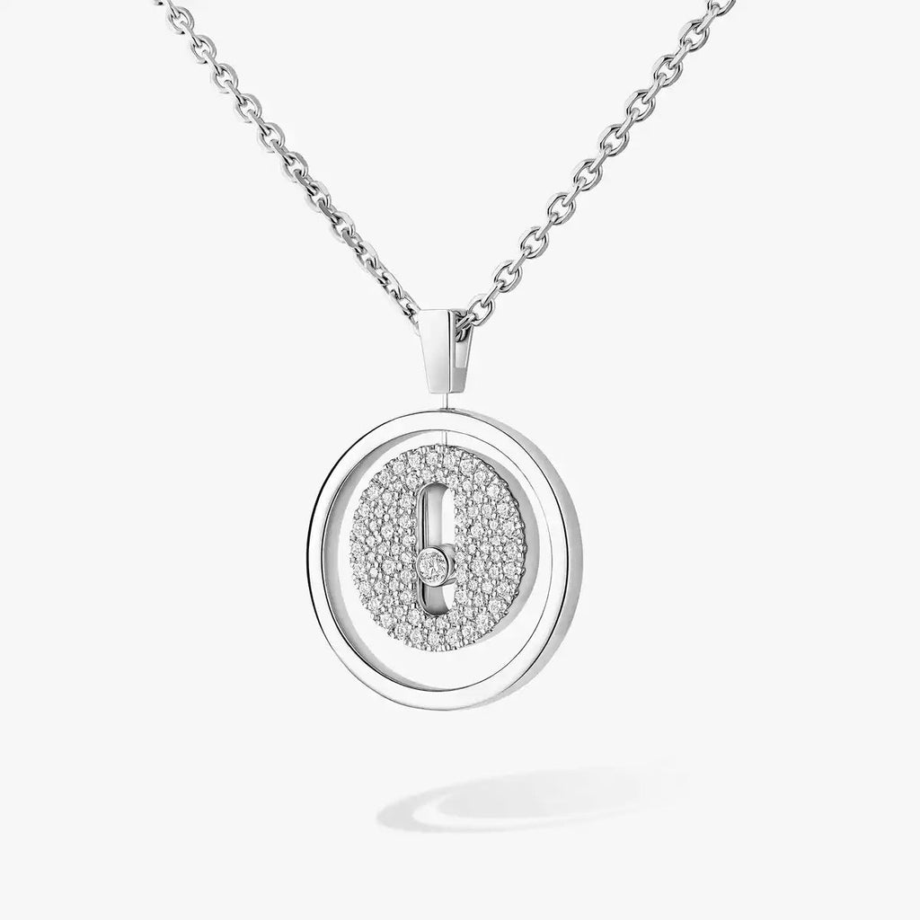 [Loco jewelrys] Lucky Move Diamond Necklace