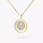 [Loco jewelrys] Lucky Move Diamond Necklace